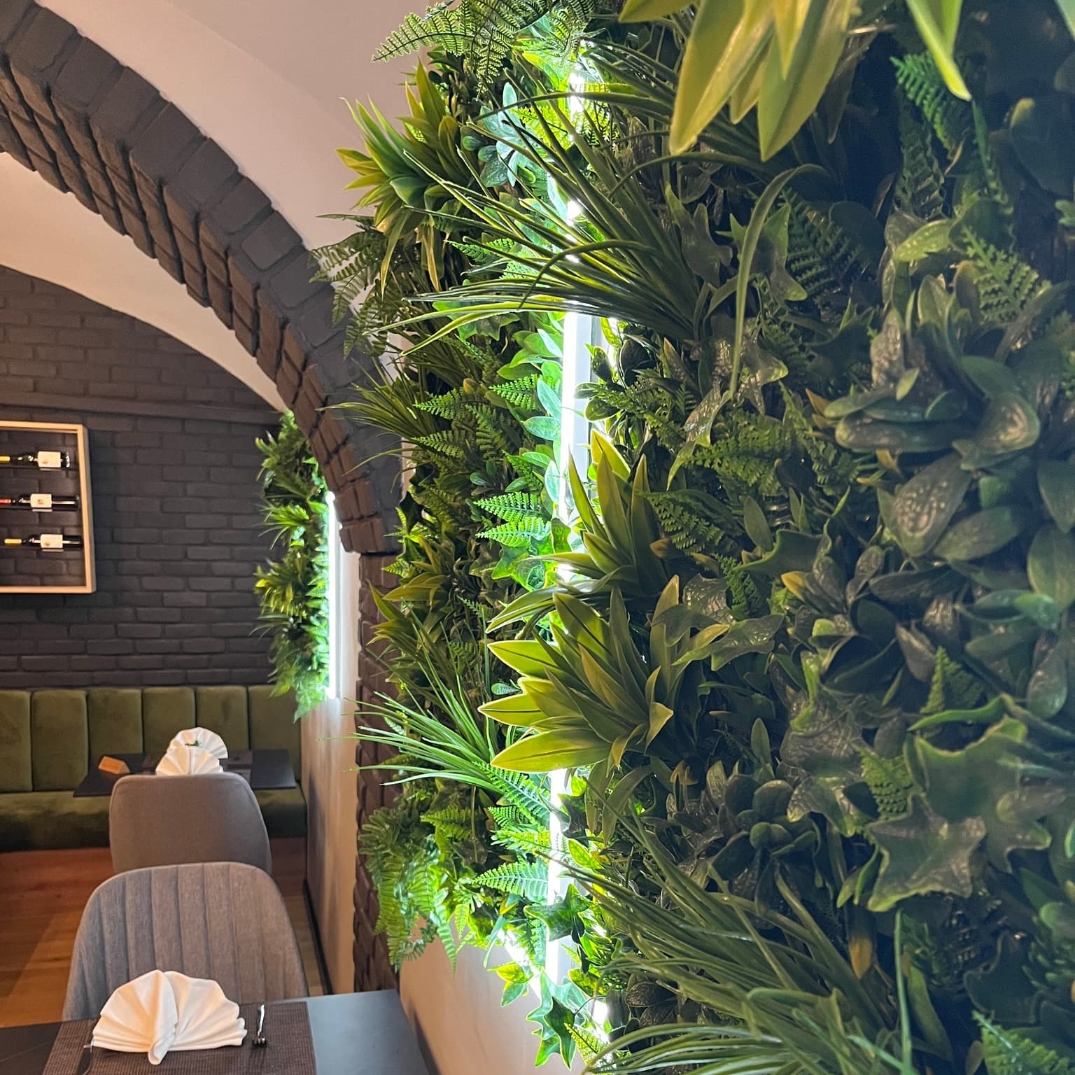 Innenraum des Restaurants Bedem