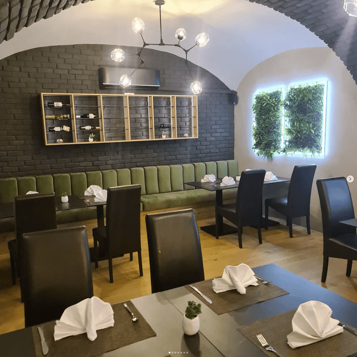 Innenraum des Restaurants Bedem