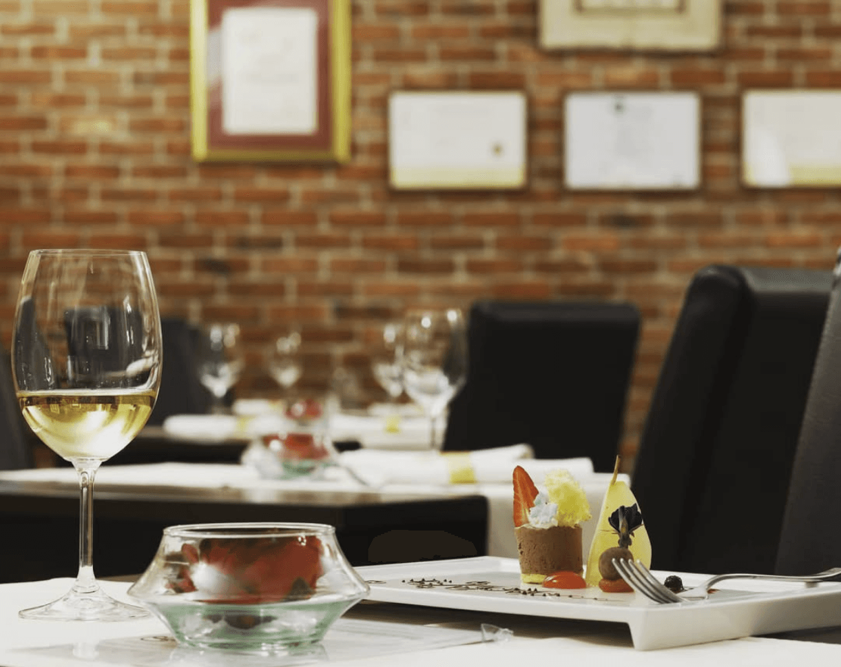 Innenraum des Restaurants Bedem