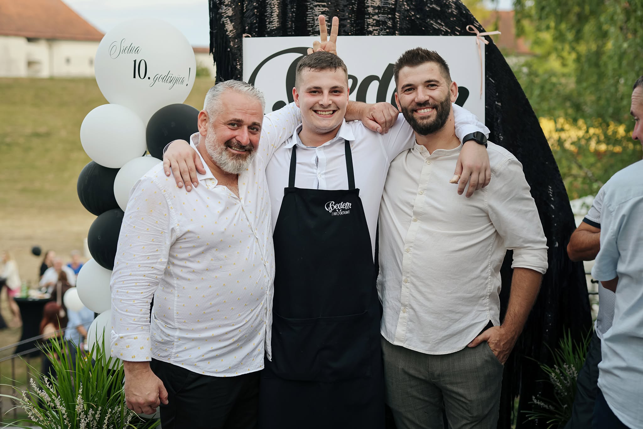 Gosti na proslavi 10 godina restorana Bedem Varaždin